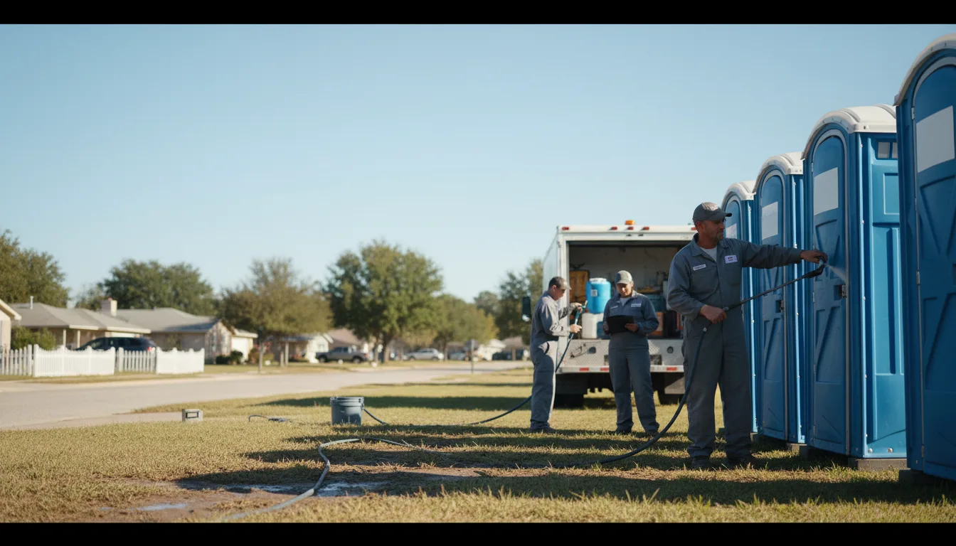 Long-Term Portable Toilet Rental in Middletown, IL near me